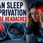 Can sleep deprivation cause headaches