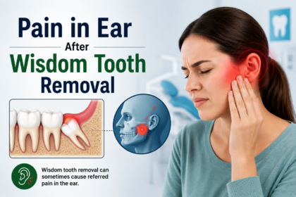 Pain from wisdom tooth removal