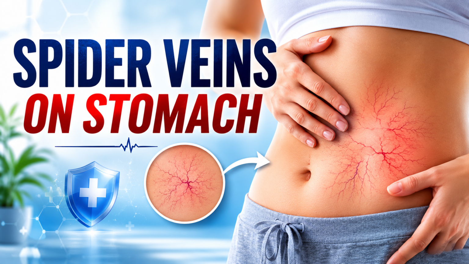 Spider Veins on Stomach