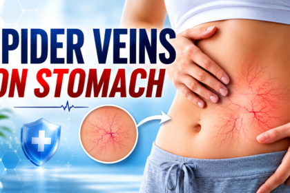 Spider Veins on Stomach