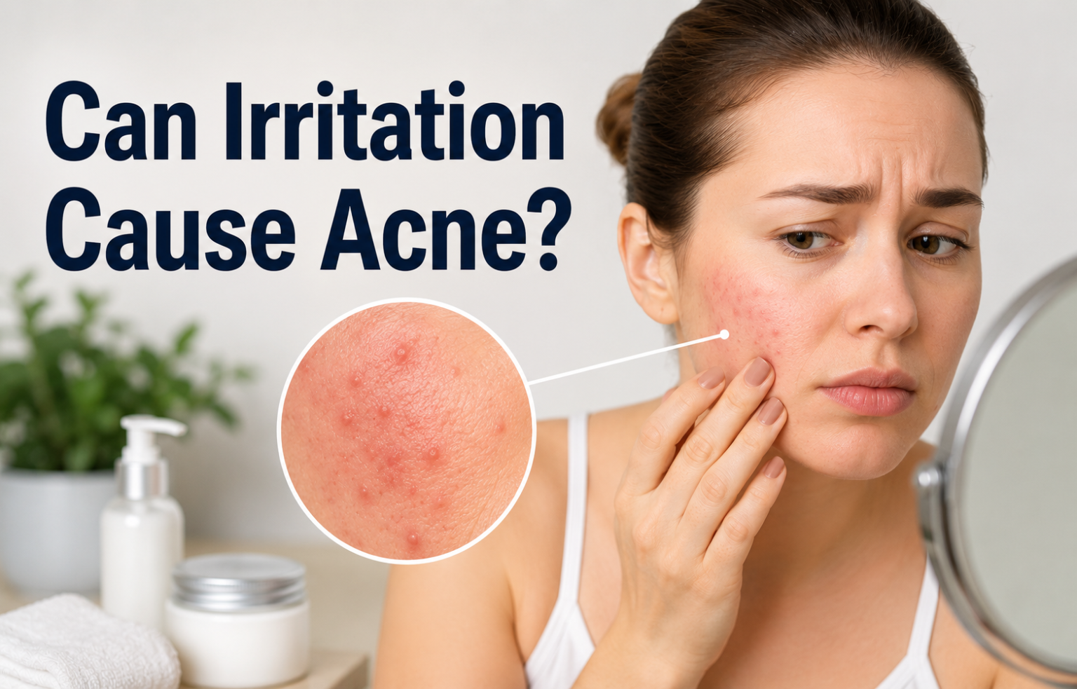 Can Irritation Cause Acne?