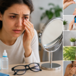 How to Cure Burning Watery Eyes