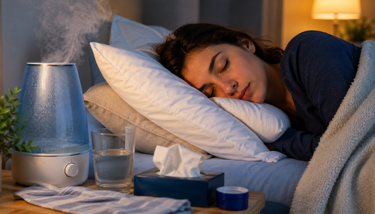 How to Sleep With a Stuffy Nose