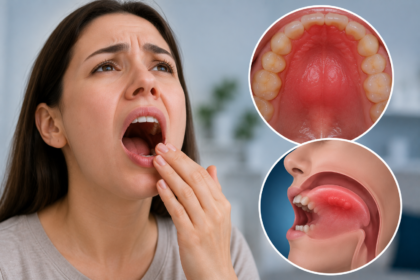 Roof of the Mouth Swollen