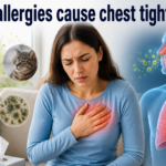 can allergies cause chest tightness?