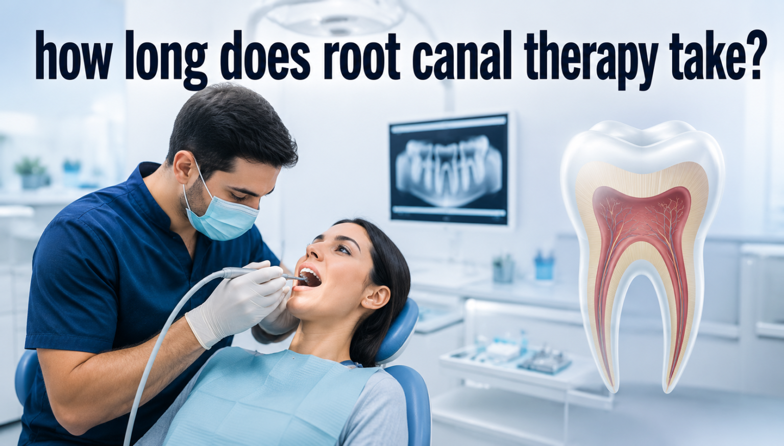 how long does root canal therapy take?