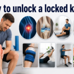 how to unlock a locked knee?