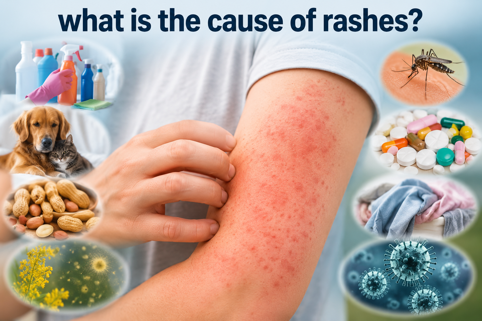 what is the cause of rashes?