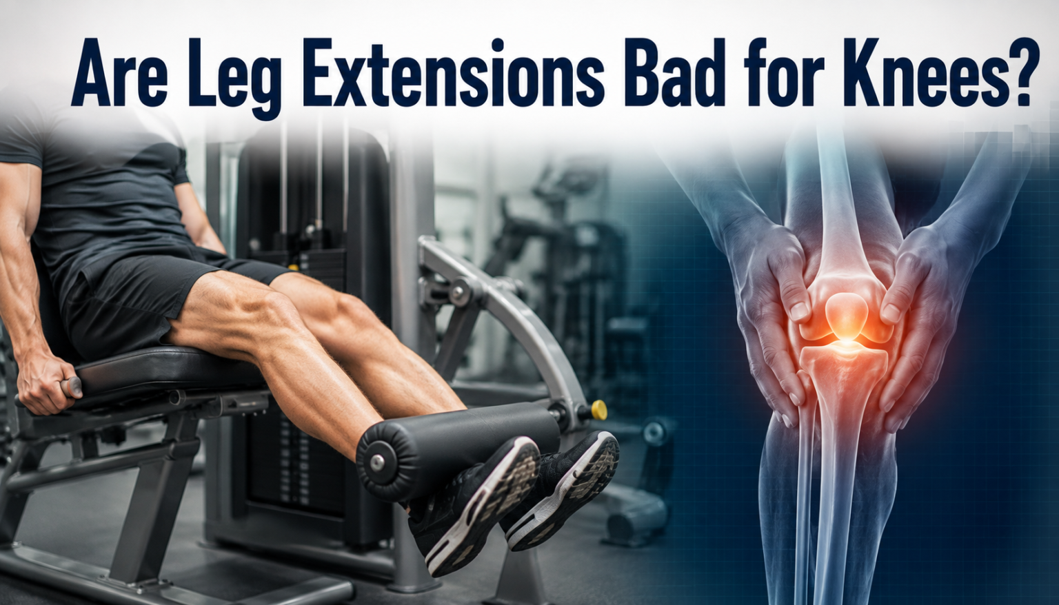 Are Leg Extensions Bad for Knees?