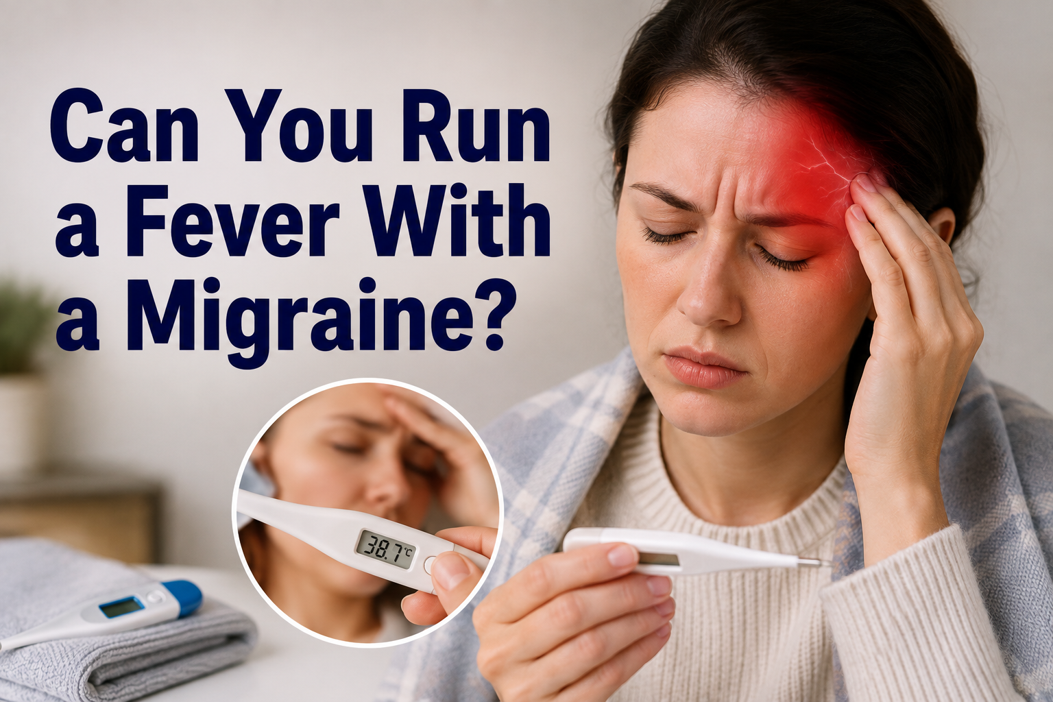 Can You Run a Fever With a Migraine?