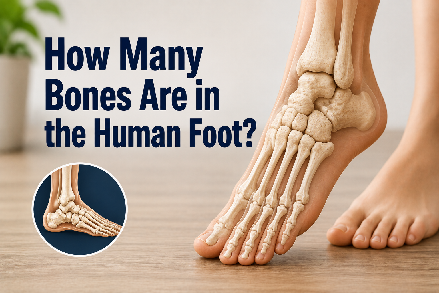 How Many Bones Are in the Human Foot?
