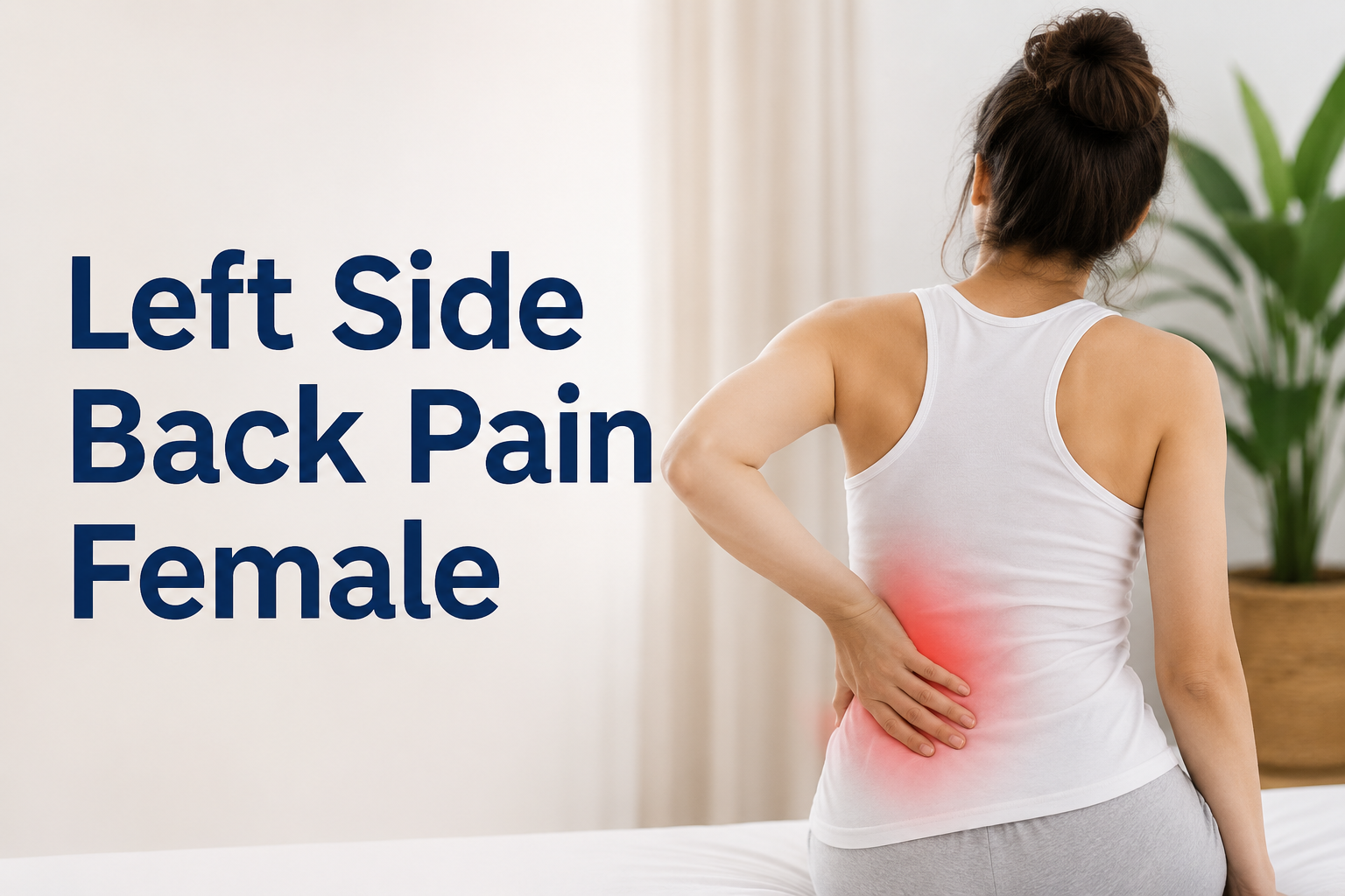 Left Side Back Pain Female