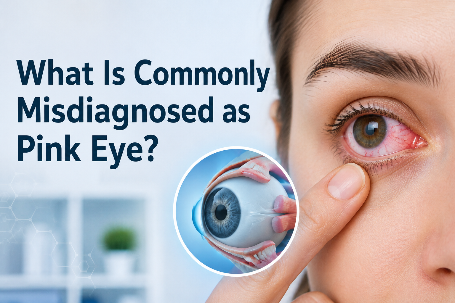 What Is Commonly Misdiagnosed as Pink Eye?
