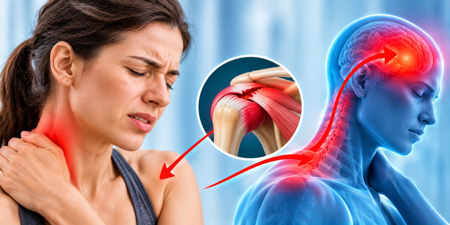 Can a Torn Rotator Cuff Cause Neck Pain and Headaches?